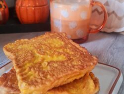 sonntagsfrühstück: pumpkin spice french toast